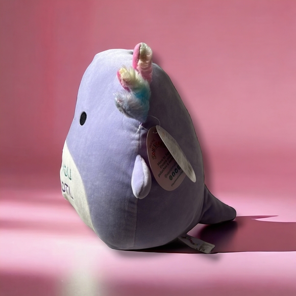 NWT Monica the Axolotl 12' RARE "Love U A Lotl” Valentine Plush Toy NWT 💜💜 - Picture 2 of 11